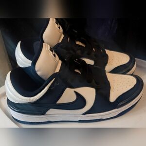 Nike Women's Dunk Low Top Panda Shoes